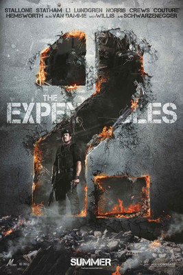 53% OFF on Expendables 2 - 12x19 Inch Poster - Da Vinci Posters Fine Art Print