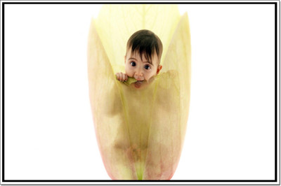 50% OFF on Baby Bathing Poster Paper Print