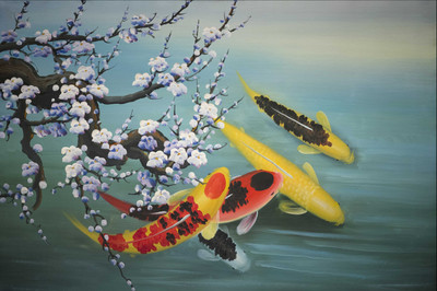 33% OFF on Elite Collection Painting without Frame Animal (1) (34X22) Canvas Art