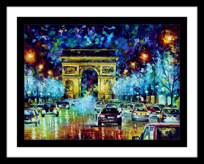 33% OFF on Busy Street Fine Art Print