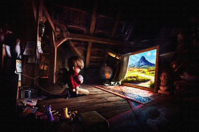 62% OFF on Kid In Tree House Poster Photographic Paper