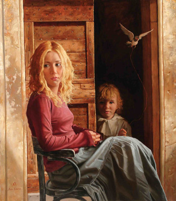 43% OFF on Elite Collection Frameless Painting Western-0043 Canvas Art