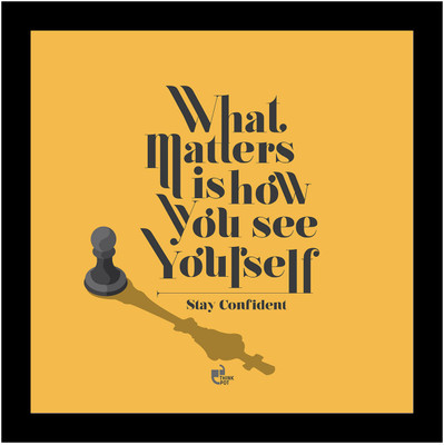1% OFF on What matters is how you see yourself Framed Poster Photographic Paper 1% OFF on What matters is how you see yourself Framed Poster Photographic Paper