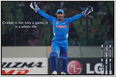 66% OFF on Cricket Poster Paper Print