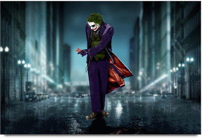 53% OFF on Joker on Road Poster Paper Print