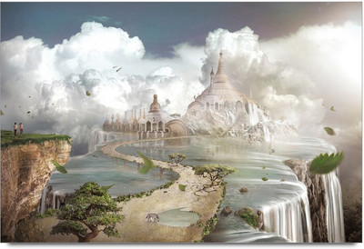 34% OFF on Edge Of The World Art Paper Print 34% OFF on Edge Of The World Art Paper Print