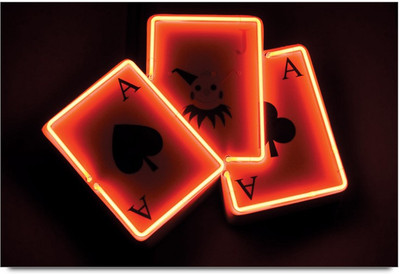 75% OFF on Amy Playing Cards Joker 3D Poster