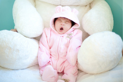 37% OFF on Cute Baby Sleeping Poster Paper Print