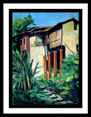 33% OFF on Village Fine Art Print