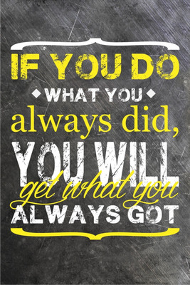 16% OFF on Poster - Motivational Quote For Doing Things In Life Paper Print 16% OFF on Poster - Motivational Quote For Doing Things In Life Paper Print