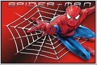 68% OFF on Spiderman Poster Paper Print