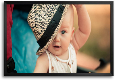 46% OFF on Infant Baby Boy with Hat Laminated Framed Paper Print 46% OFF on Infant Baby Boy with Hat Laminated Framed Paper Print