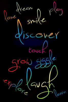 8% OFF on Doodle Black Paper Print