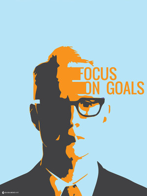 Focus on Goals Paper Print Focus on Goals Paper Print