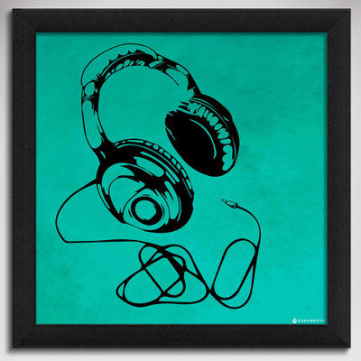 Headphones - Pop Canvas Art