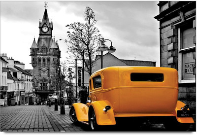 34% OFF on Amy Vintage Car Hot Rod 3D Poster