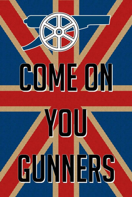 75% OFF on Come on you Gunners Photographic Paper