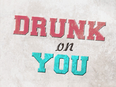 8% OFF on Drunk on You Paper Print