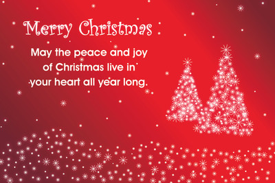 16% OFF on Poster - The Peace and Joy ofMerry Christmus Paper Print