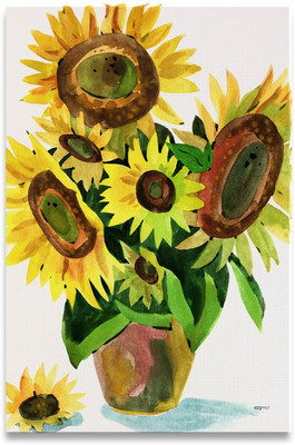 43% OFF on Beautiful Sunflowers in a Vase Canvas Art 43% OFF on Beautiful Sunflowers in a Vase Canvas Art