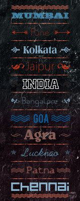 37% OFF on Travel In India Black Paper Print