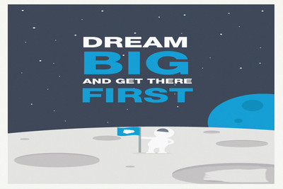 50% OFF on Quotes Poster Paper Print