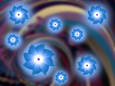 50% OFF on Fractal flowers Paper Print