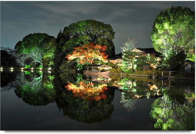 50% OFF on Nature Beauty on river bank Paper Print