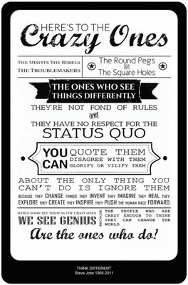 34% OFF on Artmagik Steve Jobs Think Different Fine Art Print 34% OFF on Artmagik Steve Jobs Think Different Fine Art Print