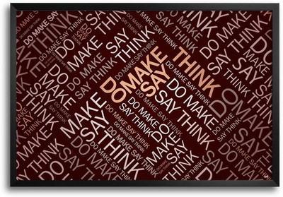 74% OFF on Typography Fp00004092 Framed Photographic Paper