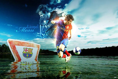 84% OFF on Lionel Messi Photographic Paper