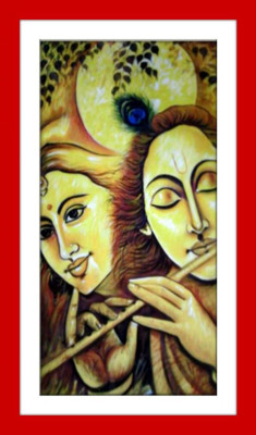 33% OFF on Krishna Basuri Painting Fine Art Print