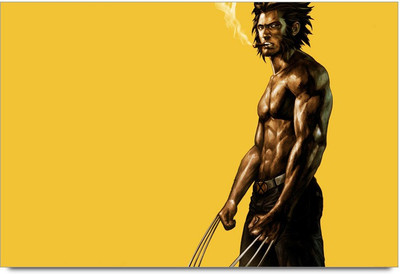 75% OFF on Amy Hot Abstract Wolverine Paper Print 75% OFF on Amy Hot Abstract Wolverine Paper Print