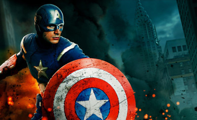 71% OFF on Captain America Paper Print 71% OFF on Captain America Paper Print