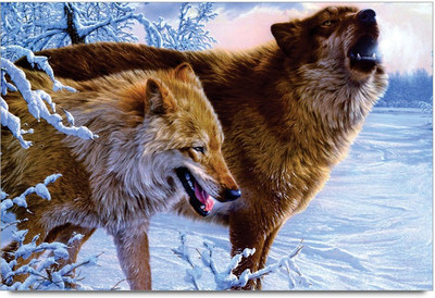 75% OFF on Amy Wild Wolf Snow 3D Poster 75% OFF on Amy Wild Wolf Snow 3D Poster