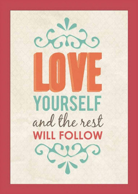 42% OFF on Painting Mantra Framed - Love Yourself Paper Print 42% OFF on Painting Mantra Framed - Love Yourself Paper Print