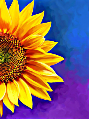 71% OFF on Floral Painting Canvas Art