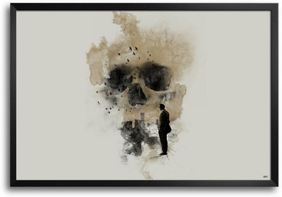 74% OFF on Smoky Face Fp00004532 Framed Photographic Paper