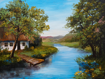 88% OFF on Nature Painting Canvas Art
