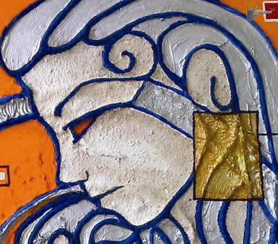 70% OFF on Lycans Home Décor Abstract Painting on Premium LYSCAN00167 Canvas Art