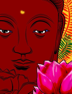 70% OFF on Canvas Painting Without Frame -Lord Saint Canvas Art