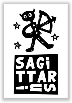 50% OFF on Saggitarius | Zodiac Sign Gifts For Friends & Family Paper Print