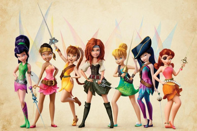 62% OFF on Disney Tinkerbell Cute Poster Photographic Paper