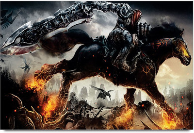 34% OFF on Amy War Darksiders 3D Poster