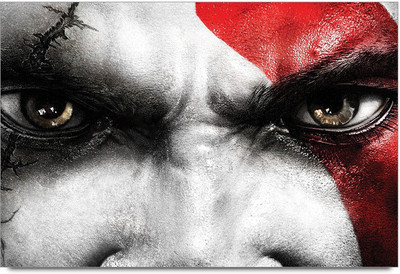 53% OFF on God Of War Three Cover Artwork Laminated Poster Paper Print