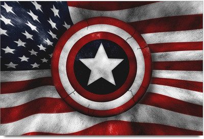 62% OFF on American Flag Paper Print 62% OFF on American Flag Paper Print