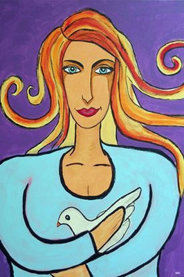 64% OFF on Girl With Bird Photographic Paper 64% OFF on Girl With Bird Photographic Paper