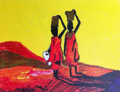 74% OFF on Canvas Painting without Frame - Women at Work Canvas Art 74% OFF on Canvas Painting without Frame - Women at Work Canvas Art