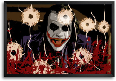 46% OFF on ShopMantra Joker Laughing Laminated Frame Poster Paper Print 46% OFF on ShopMantra Joker Laughing Laminated Frame Poster Paper Print