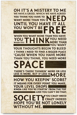 53% OFF on Oh It's a Mystery To Me Typographical Quote Laminated Poster Paper Print 53% OFF on Oh It's a Mystery To Me Typographical Quote Laminated Poster Paper Print